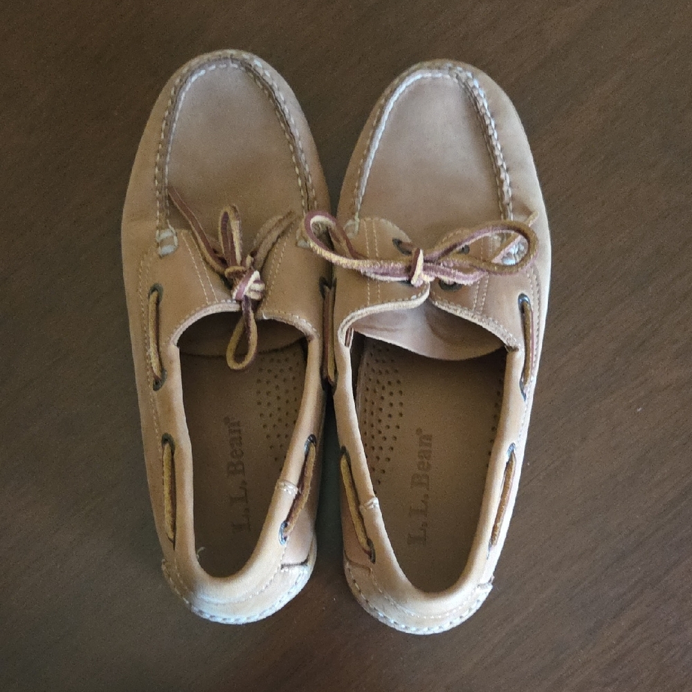 L.L. Bean Light Brown Loafers